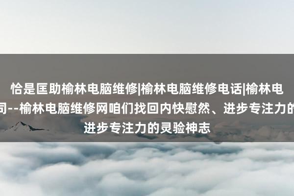 恰是匡助榆林电脑维修|榆林电脑维修电话|榆林电脑维修公司--榆林电脑维修网咱们找回内快慰然、进步专注力的灵验神志